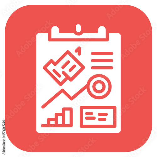 Project Implementation icon vector image. Can be used for Project Management.