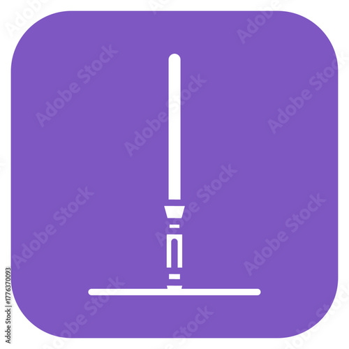 Light Saber icon vector image. Can be used for Science Fiction.