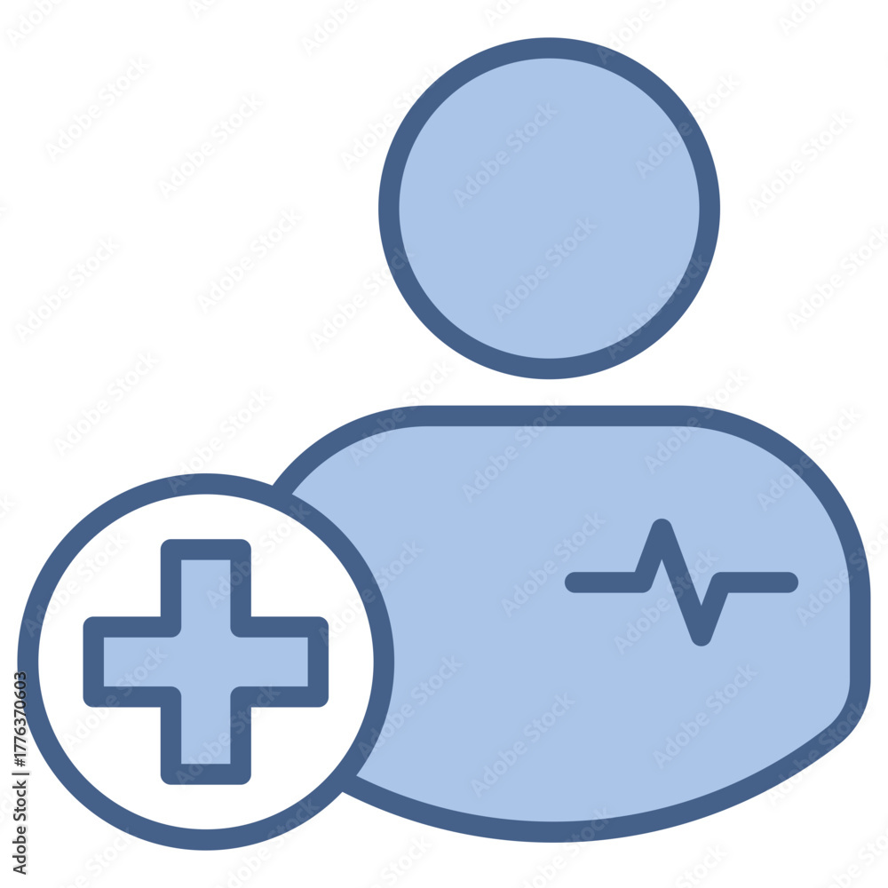 Obraz premium patient Icon