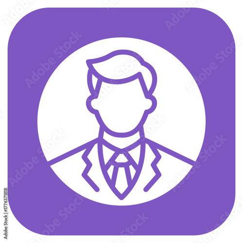 Manager icon vector image. Can be used for Women.