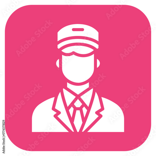 Salesperson icon vector image. Can be used for Women.