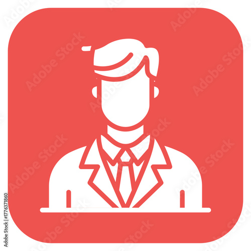 Scientist icon vector image. Can be used for Women.