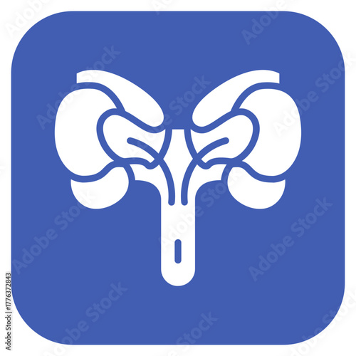 Pituitary Gland icon vector image. Can be used for Human Anatomy.