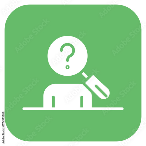 Curiosity icon vector image. Can be used for Personality Traits.