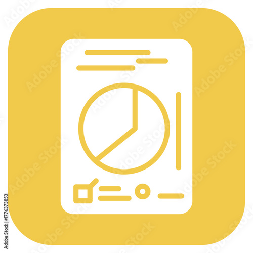 Test Data icon vector image. Can be used for Quality Assurance.