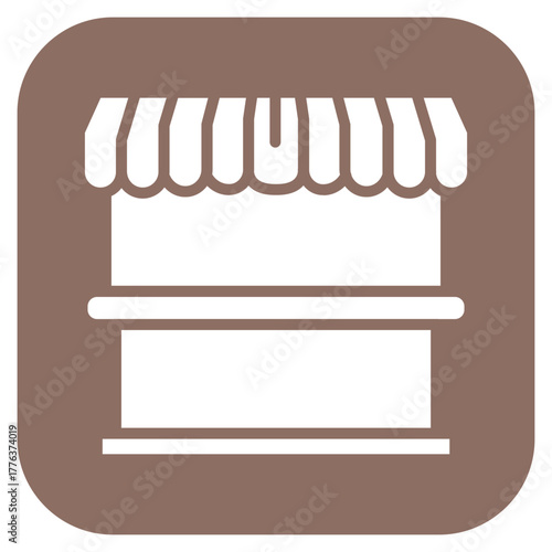 Food Court icon vector image. Can be used for Amusement Park.