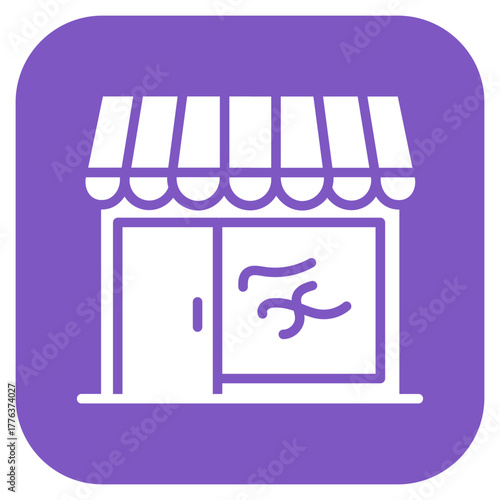 Candy Store icon vector image. Can be used for Amusement Park.