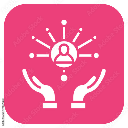 Risk Control icon vector image. Can be used for Risk Management.