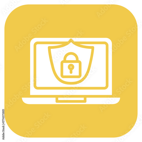Site Security icon vector image. Can be used for Risk Management.