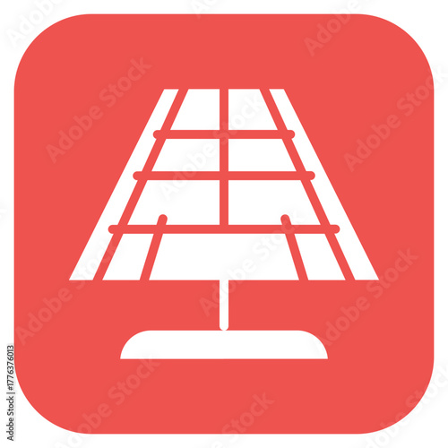 Solar Panel icon vector image. Can be used for Earth Day.