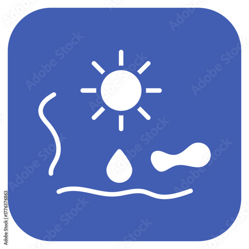 Contaminated Surfaces icon vector image. Can be used for Infectious Diseases.