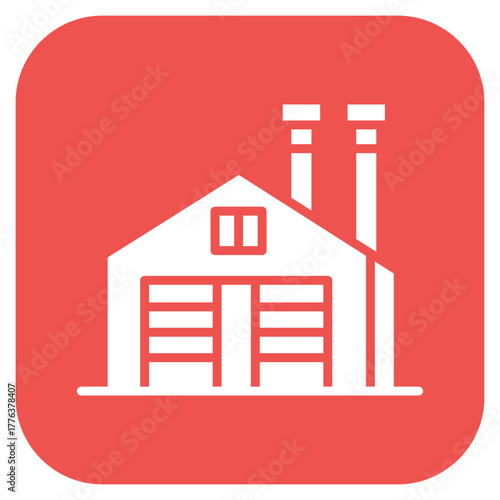 Warehouse icon vector image. Can be used for Warehouse.
