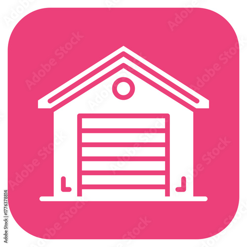 Warehouse Closed icon vector image. Can be used for Warehouse.