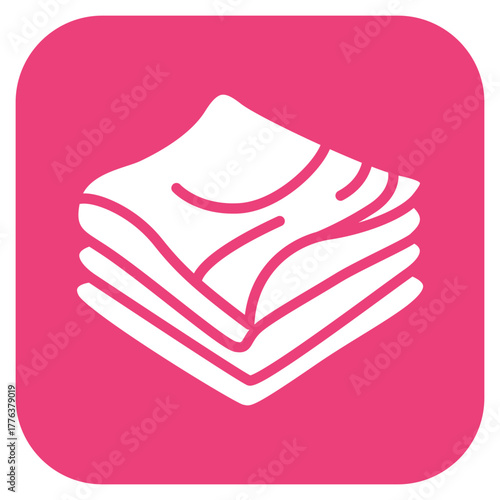 Fabric Layers icon vector image. Can be used for Fabric Features.