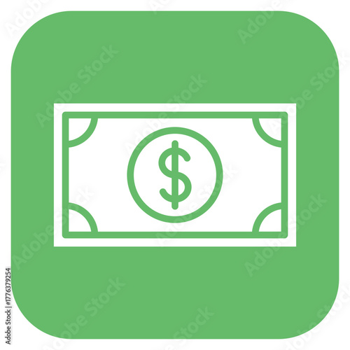 Cash icon vector image. Can be used for Supermarket.