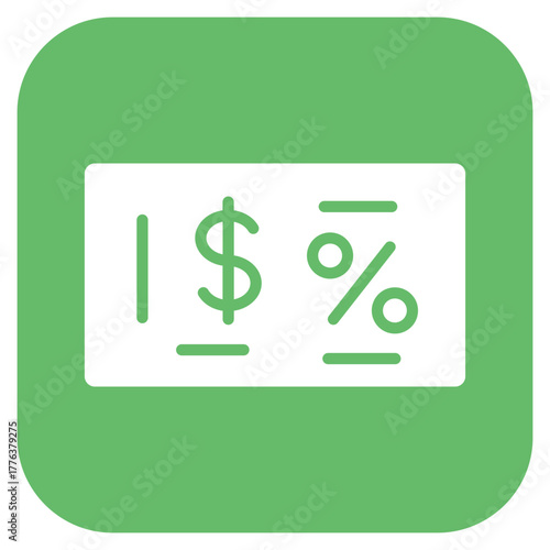 Discount Coupons icon vector image. Can be used for Supermarket.