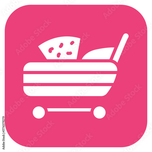 Grocery icon vector image. Can be used for Supermarket.