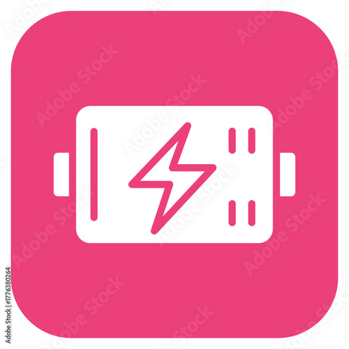 Battery Unknown icon vector image. Can be used for Battery and Power.