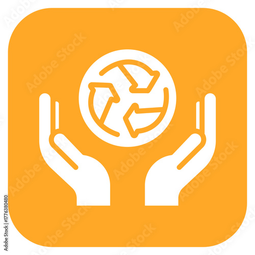 Renew icon vector image. Can be used for Battery and Power.