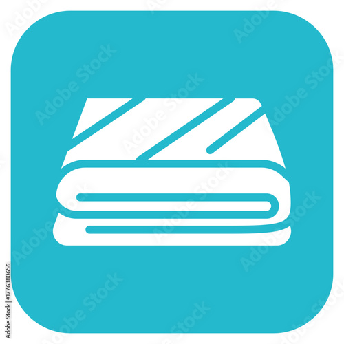 Fabrics icon vector image. Can be used for Shoemaker.