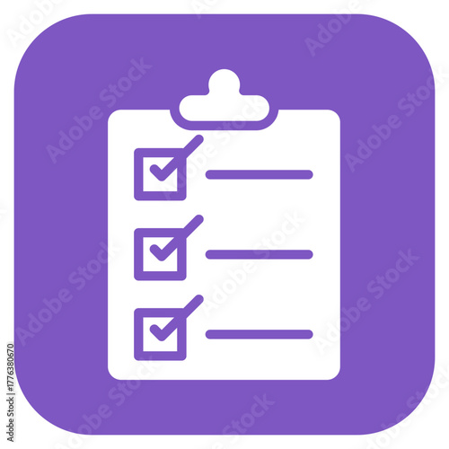 Checklist icon vector image. Can be used for Shoemaker.