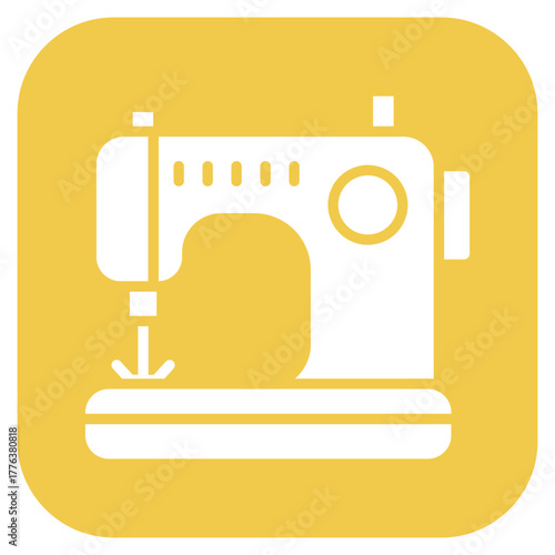 Sewing Machine icon vector image. Can be used for Shoemaker.