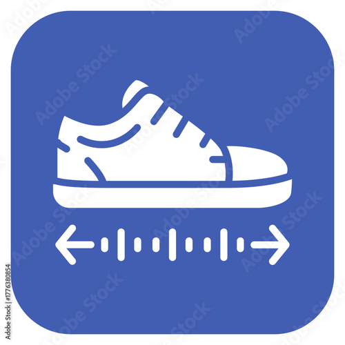 Shoe Size icon vector image. Can be used for Shoemaker.