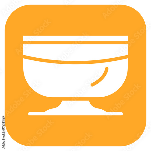 Baby Crockery icon vector image. Can be used for Baby Shower.