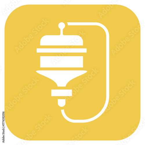 Feeder icon vector image. Can be used for Baby Shower.