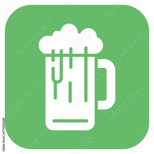 Craft Beer icon vector image. Can be used for Bowling.