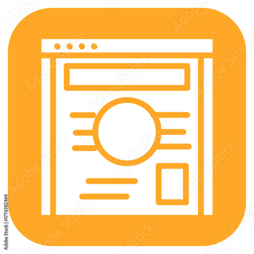 Custom Music Playlist icon vector image. Can be used for Bowling.