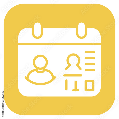 Monthly Membership icon vector image. Can be used for Bowling.