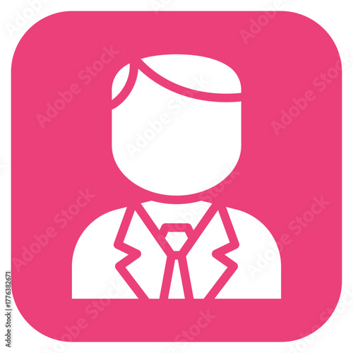 Banker icon vector image. Can be used for Diversity.