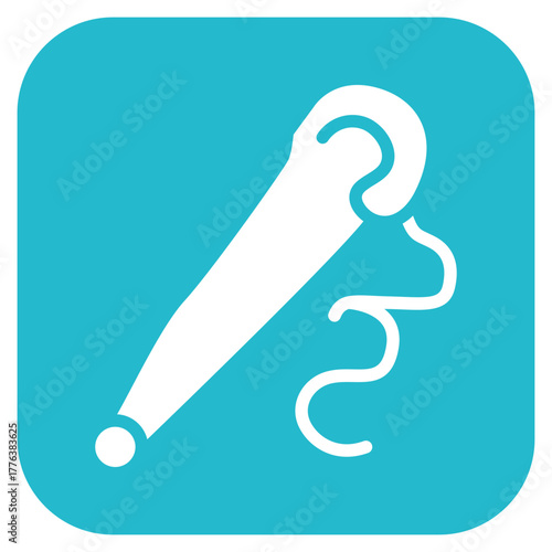 Hair Pin icon vector image. Can be used for Luxury.