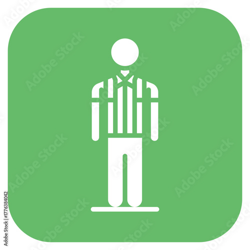 Referee icon vector image. Can be used for Volleyball.