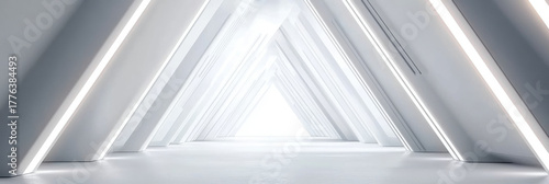 high technology modern space pathway. space shuttle pathway hallway