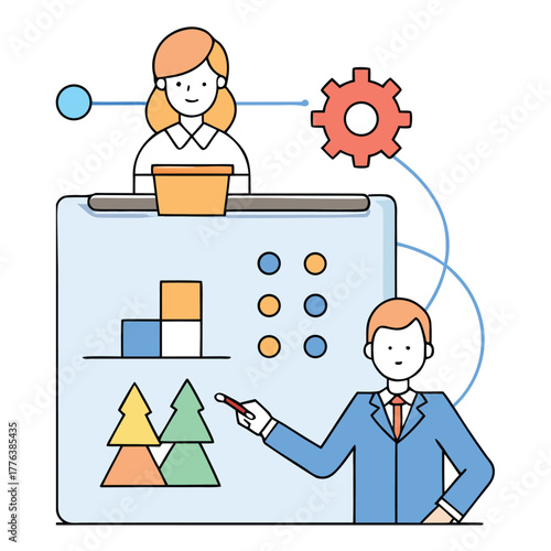 Business Strategy Planning Scene