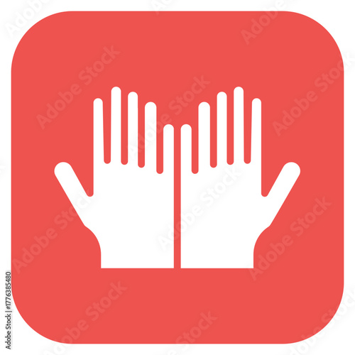 Working Gloves Line Color Icon