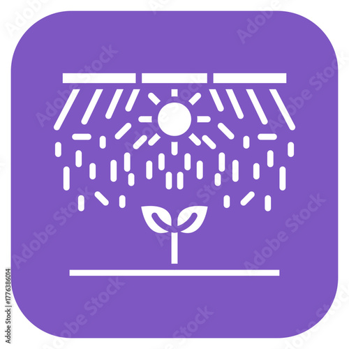 Greenhouse Effect Line Color Icon