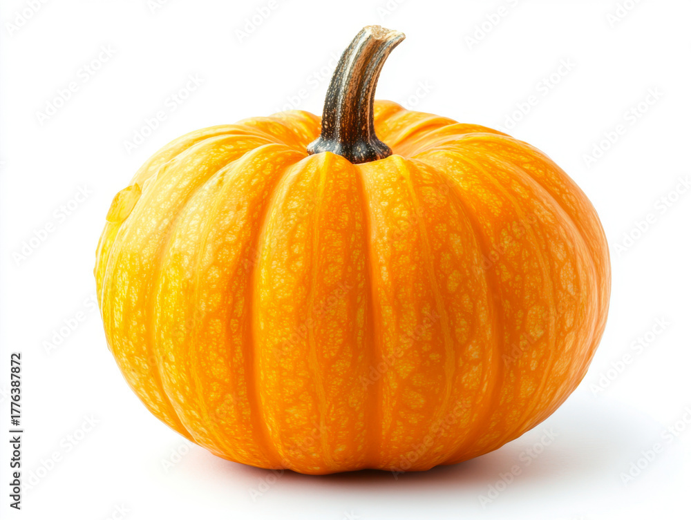 Fototapeta premium pumpkin vegetable isolated on white background