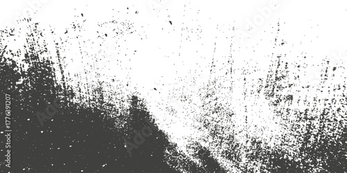 Grunge Texture.Monochrome retro grunge texture illustration.Abstract background with aged old simple art