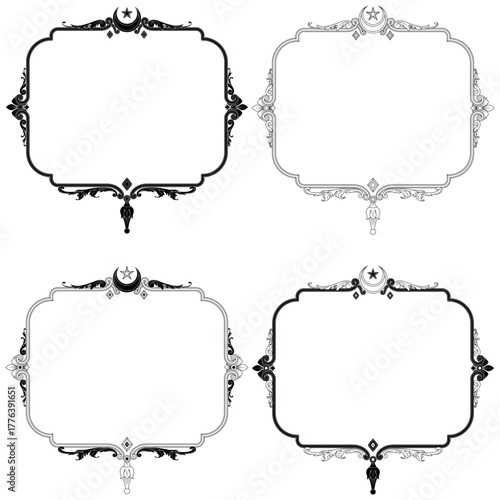 Victorian Decorated Frame