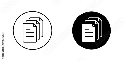 Document and Paperwork icon
