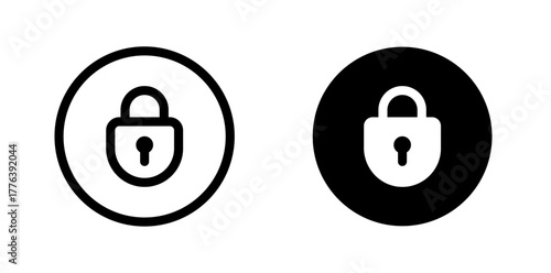 Padlock and Privacy icon