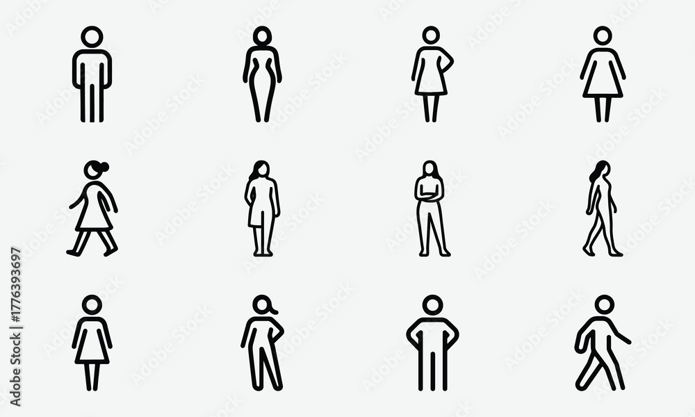 © Mamun360 - Diverse gender figure symbols © Mamun360 - Diverse gender figure symbols