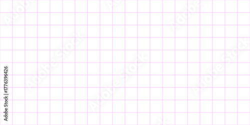 grid pink pattern with delicate lines on blank paper 