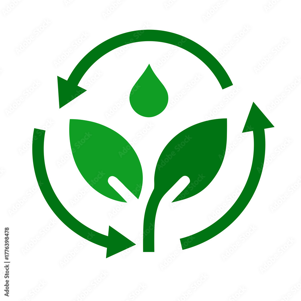Obraz premium eco friendly icon