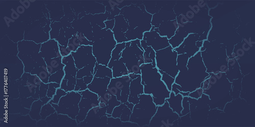 Abstract blue banner design vector, dynamic sporty horizontal background