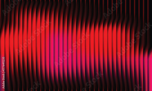 Abstract gradient bright soft background with glass effect on red, blue, black, yellow and pink colors