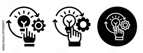 Simplicity Icon Collection Glyph & Mixed Style